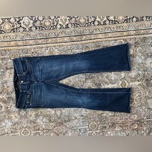 American Eagle Outfitters Blue Flare Wide Leg Jeans